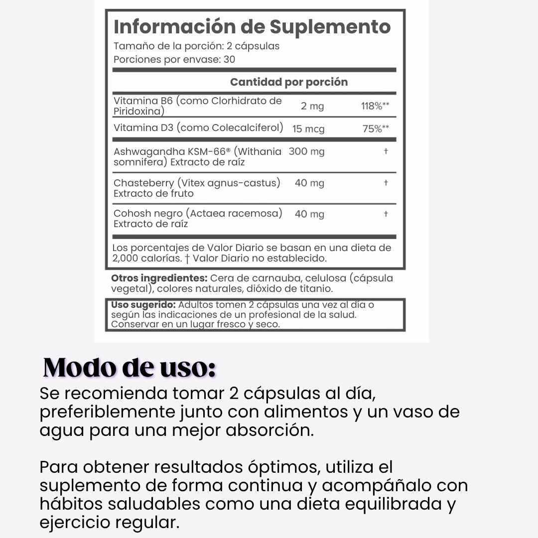 Multivitamínico MENO – Vuelve a sentirte plena como a los 30