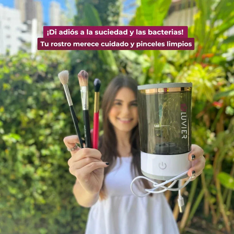 BrushPure™ – Limpiador de pinceles: elimina bacterias en segundos (70% OFF)